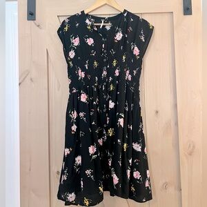 Free People mini floral dress